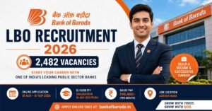 Bank of Baroda LBO Recruitment 2026 2,482 vacancies